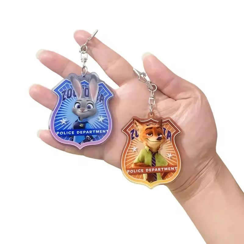 12 стилей Disney Zootopia Judy Nick, аниме-фигурка, изображение, акриловый значок, подвеска, серия, детский подарок (art.: 3920ce5818dfe) - 3920ce5818dfe
