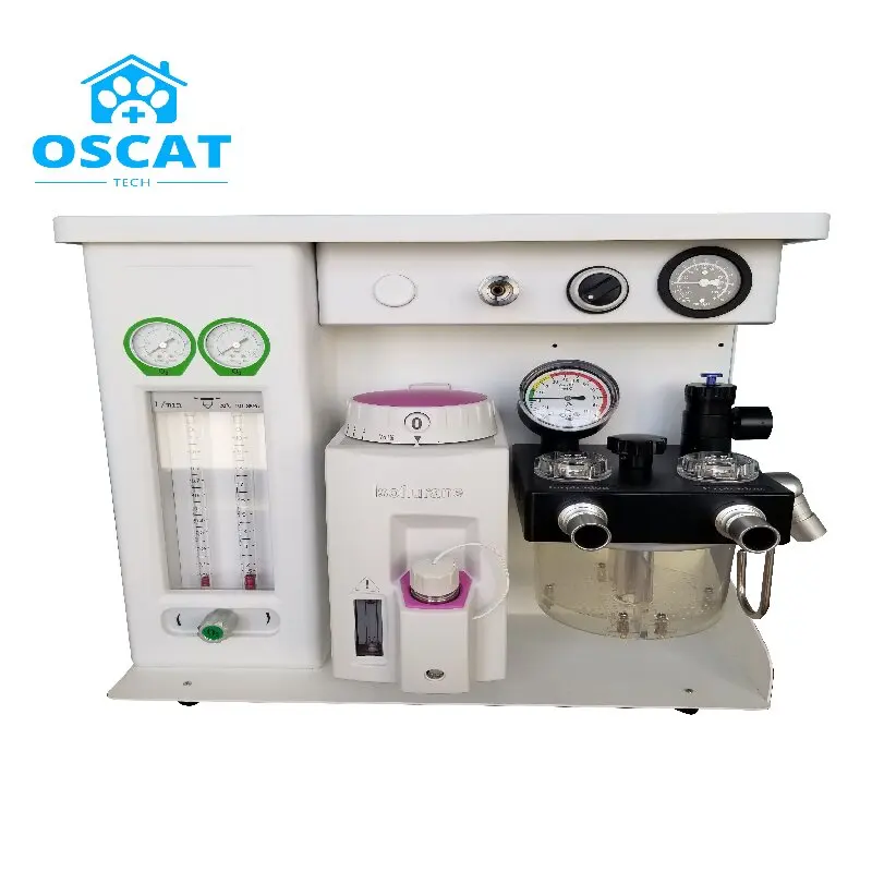Ветеринарный наркозный аппарат OSCAT EX-7100C: профессиональный, экологичный, из нержавеющей стали, с системой оповещения о отказе работы и системой рециркуляции газов. (art.: 3920dabb833a3) - 3920dabb833a3