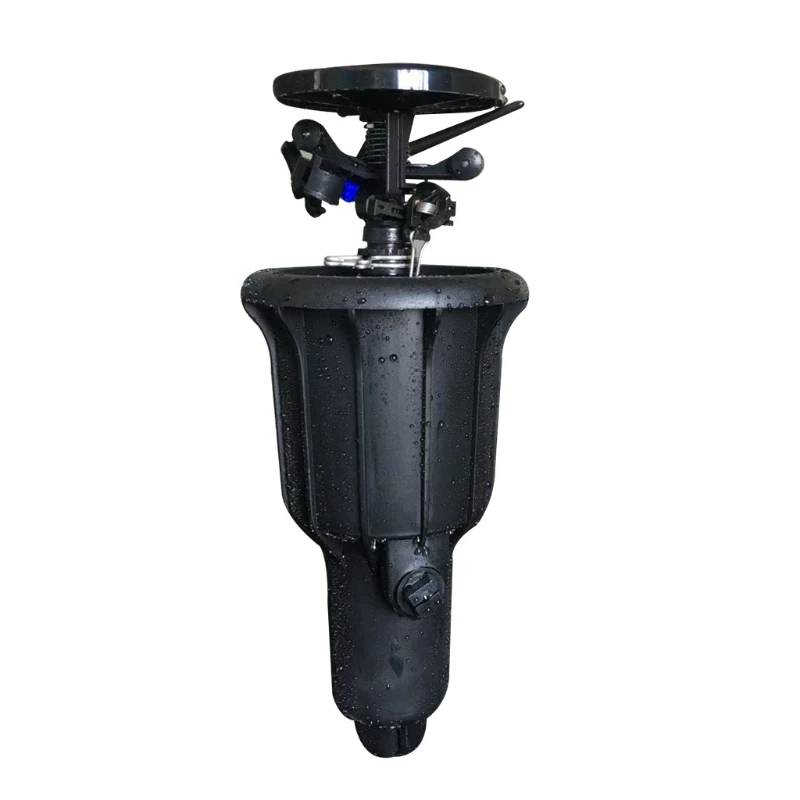 

Регулируемая Вращающаяся насадка, черный ротор для двора, сада, газона, активация давлением, сопло для очистки