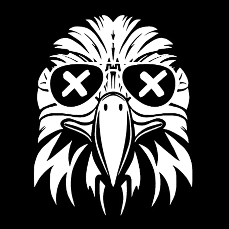 2 шт. теплопередающие нашивки из ПВХ флуоресцентные с головой орла сделай сам