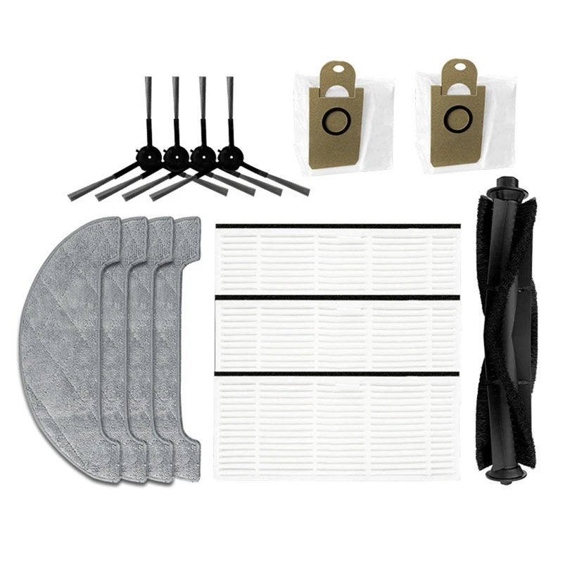 

Новинка, основная щетка, ткань для швабры для робота-пылесоса Viomi S9, запасные аксессуары