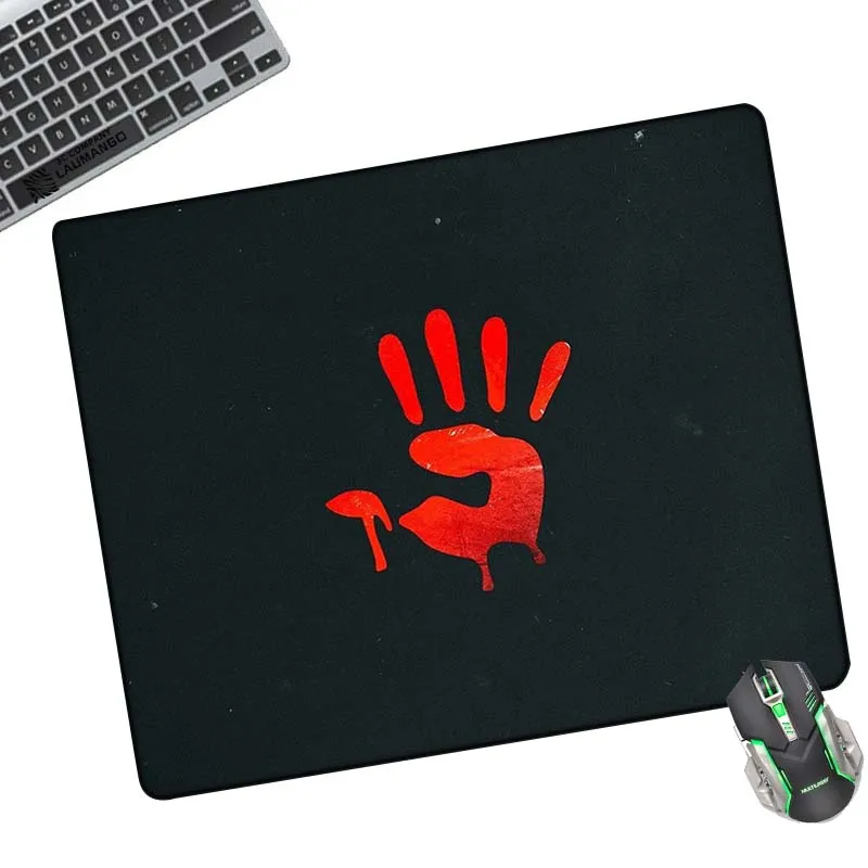 

Маленький кровавый коврик для мыши, компьютерный игровой компьютер, милый Настольный мини-геймер с клавиатурой, протектор для стола, популя...