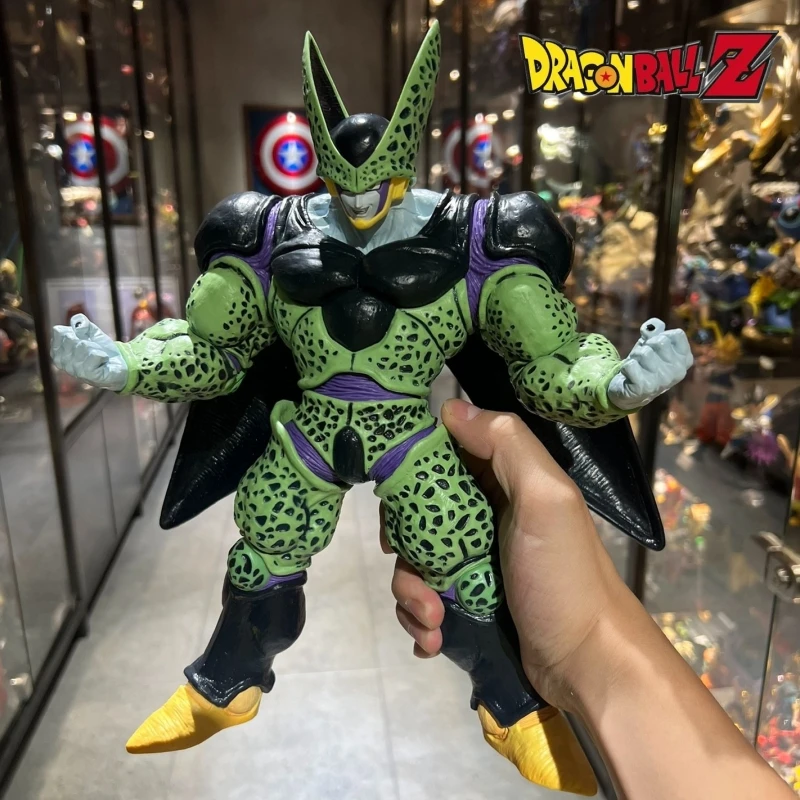 32 см/30 см Dragon Ball Z Super Cell Фигурка Супер Полная мощность ПВХ Фигурки Коллекция