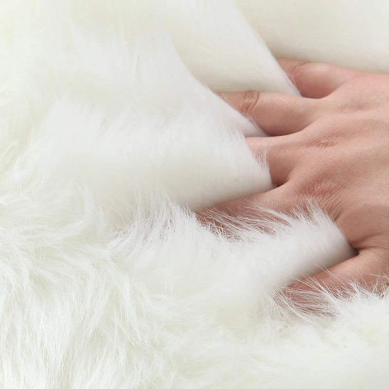 Круглый ковер в скандинавском стиле плюшевый Пушистый Ковер украшение для дома