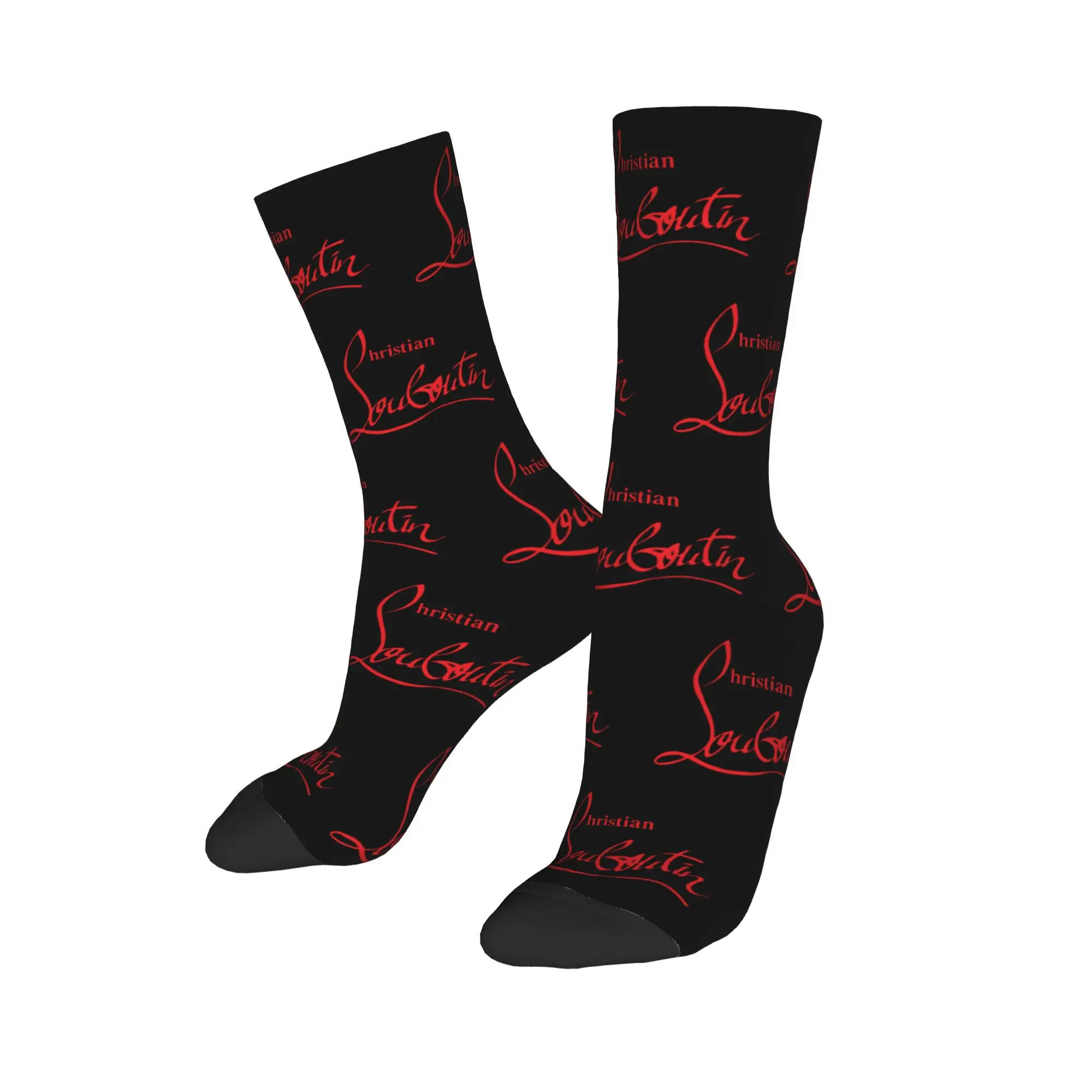 Красивые носки на высоком каблуке Christians товары для мужчин и женщин с принтом