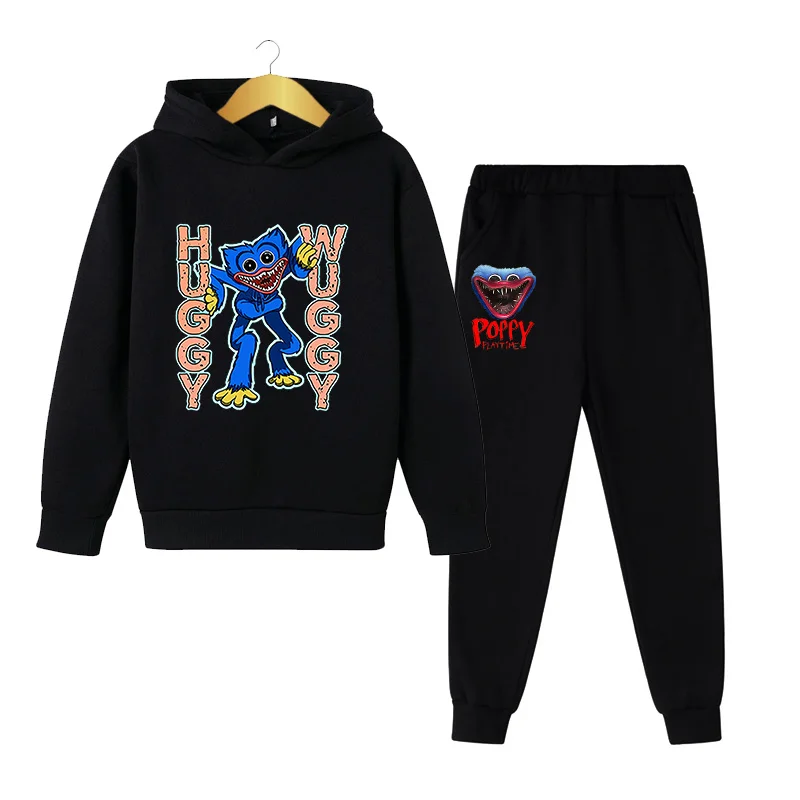 

2022 Children poppy playtime hoodie harajuku menswear huggy wuggy sweatshirt spring and fall horror models clothing long sleeve