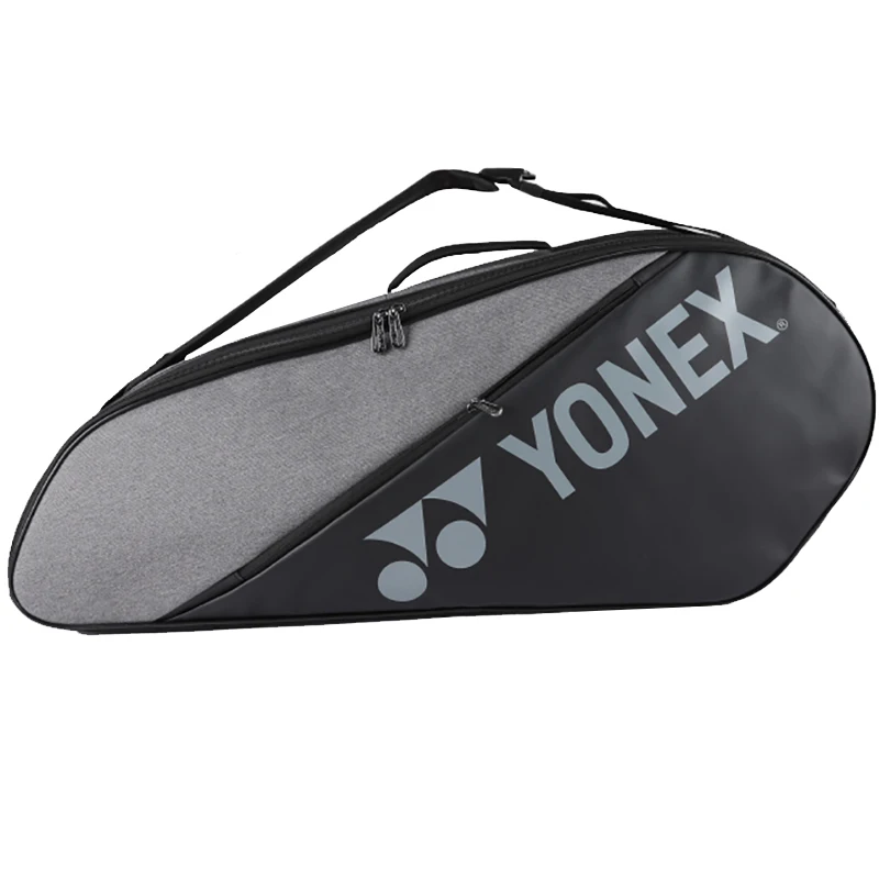 Original YONEX Portable Design PU Badminton Bag Simple Carrier Tennis Racquet Bag Holds Max 6 Rackets With Shoes Compartment