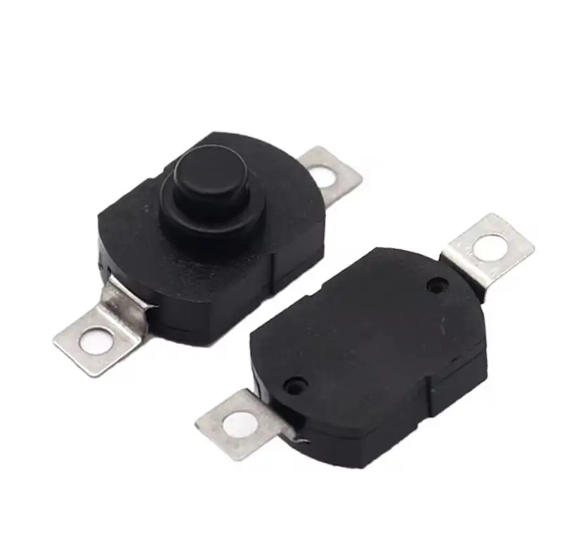[30-5 шт.] 1712-KD переключатель фонарика с прямыми ножками LG15D PS-22K кнопка лампы с самоблокирующимся разъемом