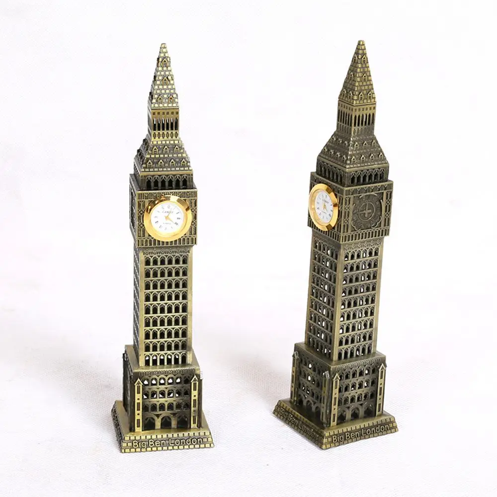

Creative Handicraft Decoration Souvenir Gift Home Decoration Big Ben Tower Sculpture Desktop Ornament Big Ben Model