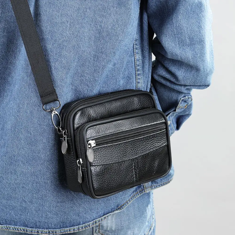 

New Bag Messenger Bolsas Bolso Hombre Crossbody For Men Bandolera Para Borsa Uomo Tracolla Pelle Bags Sac Bandouliere Homme New