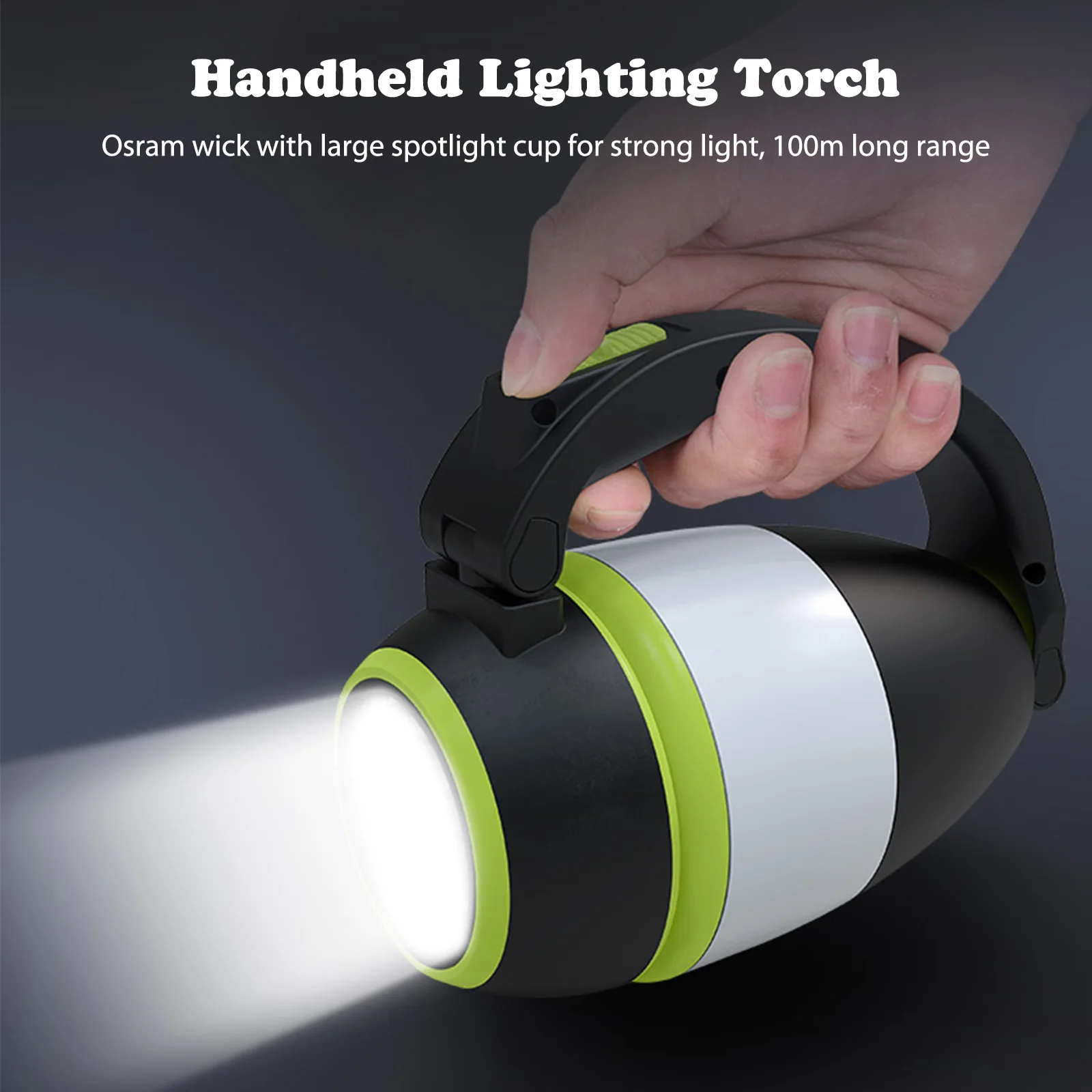 

Светодиодный аварийный прожектор 3 скорости 3 в 1 палатка аварийное освещение USB зарядка IPX45 водонепроницаемое 5 Вт складное наружное освещен...