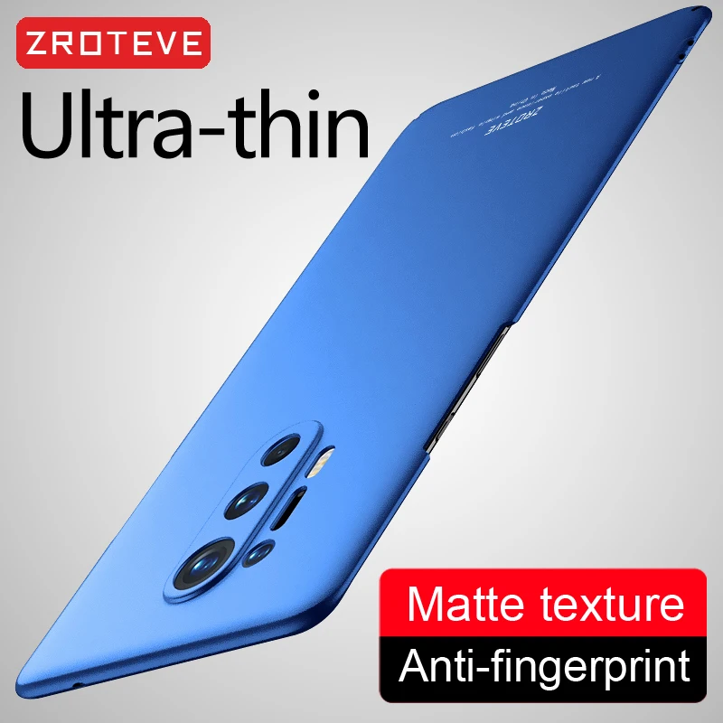 oneplus 8 pro case zroteve slim frosted hard pc cover for oneplus 8 8t 7 7t one plus 9 9r 9rt 10 nord 2 oneplus8 pro phone cases free global shipping