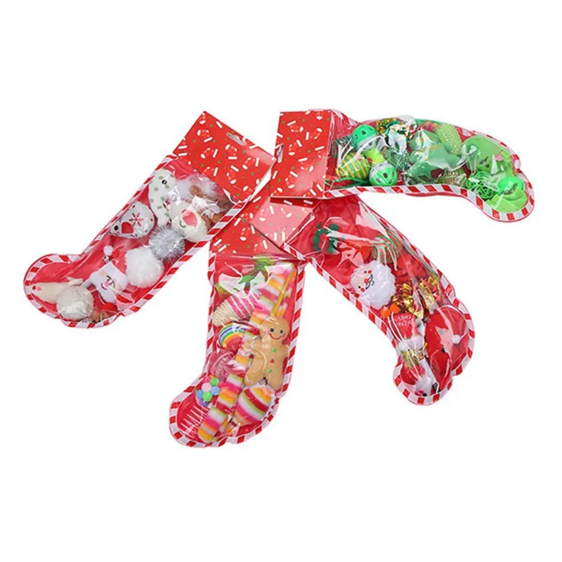 

Игрушки для домашних животных, кошек, Рождественский котенок, любовь, новый набор игрушек для домашних животных, канал для кошек, забавная к...