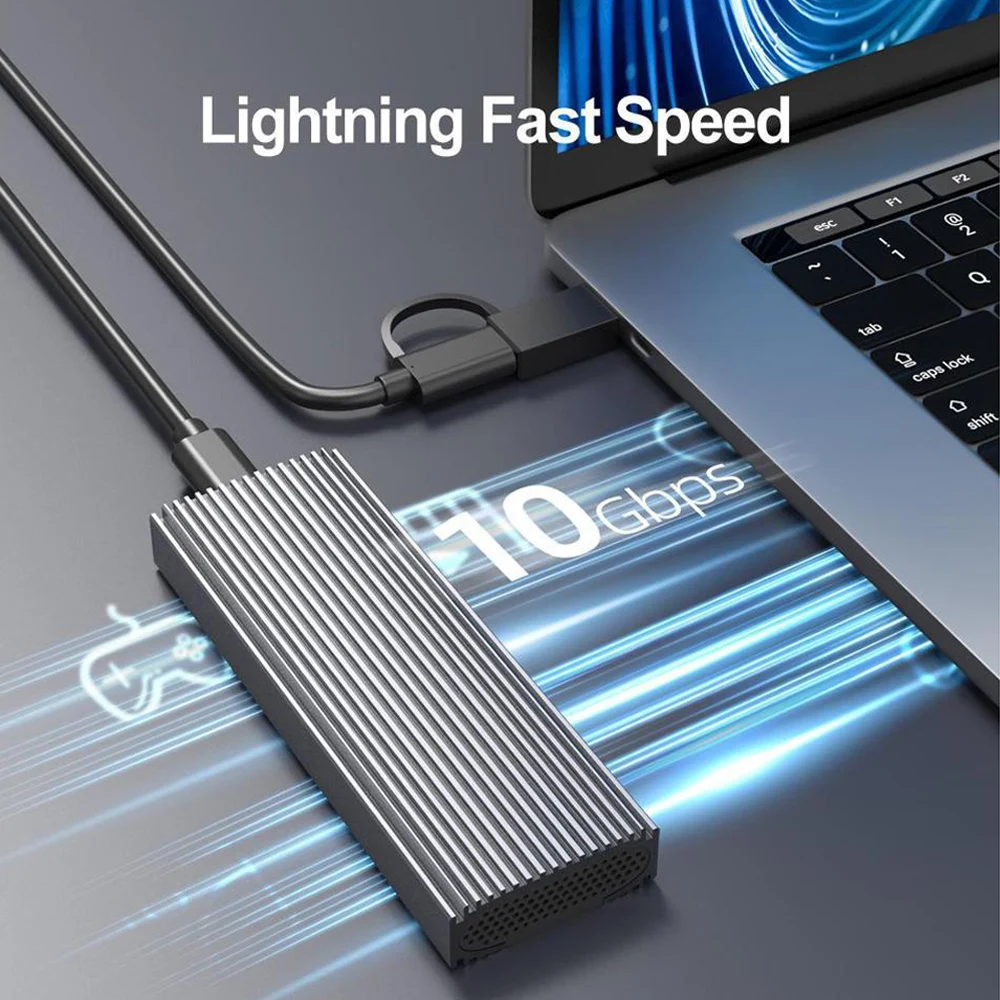 Адаптер MAIWO M.2 NVMe SATA SSD 10 Гбит/с PCIe Type C M2