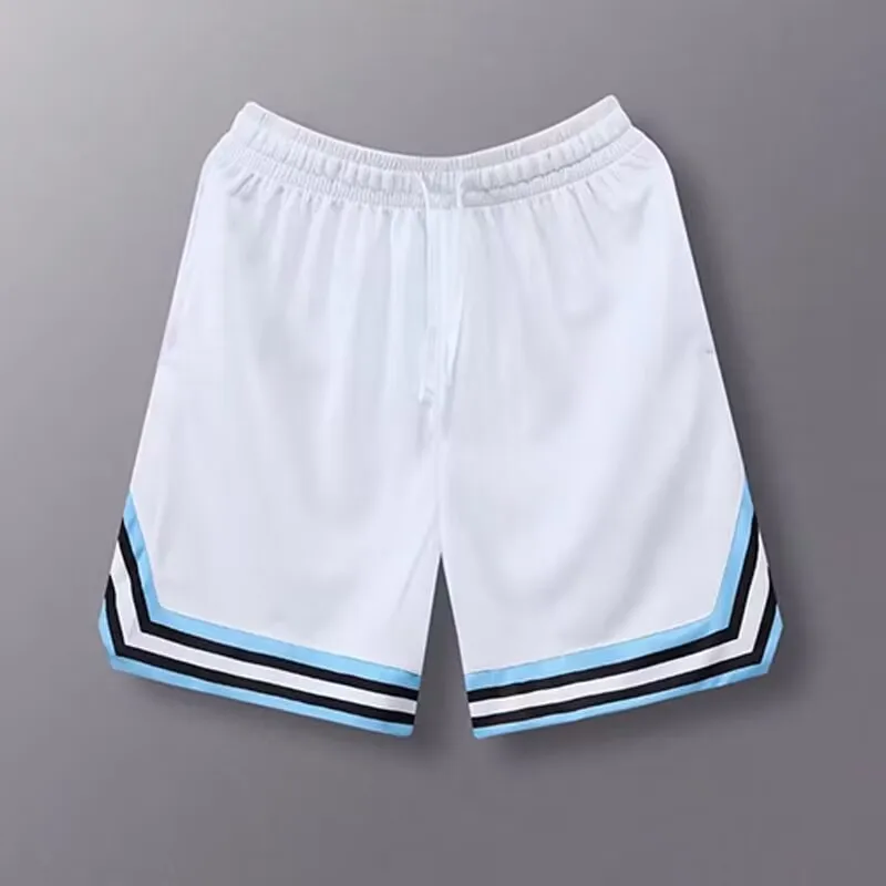 Summer Men's Basketball Shorts Leisure Breathable Quick Dried Sports Beachwear Men's and Women's Fitness Training Shorts