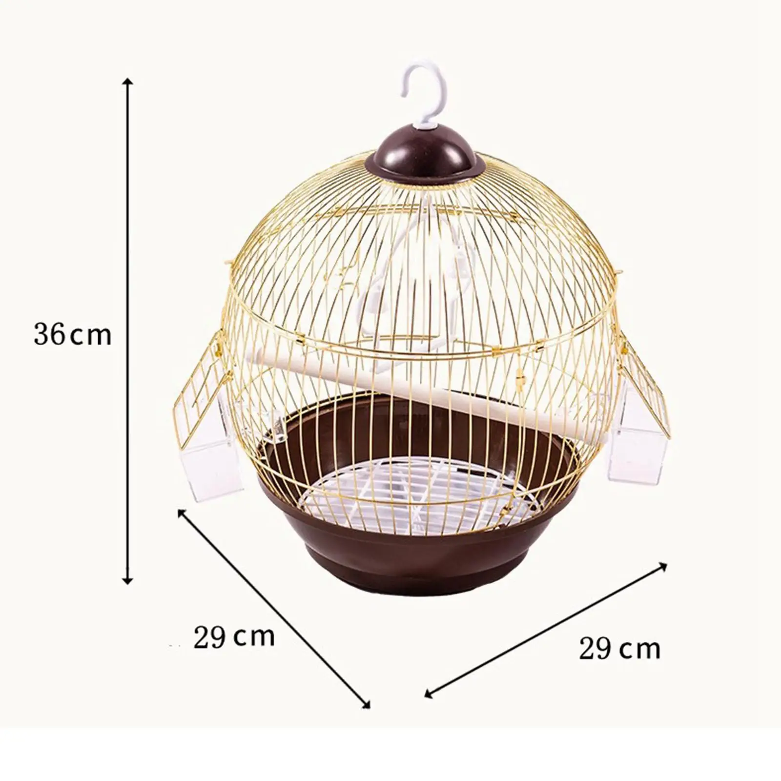 Birdcage Hanging Pet Supplies with Food Cup Pet House Bird Cage Stand Cage for Macaw African Grey Parakeets Conures Lovebirds Birdcage Hanging Pet Supplies with Food Cup Pet House Bird Cage Stand Cage for Macaw African Grey Parakeets Conures Lovebirds