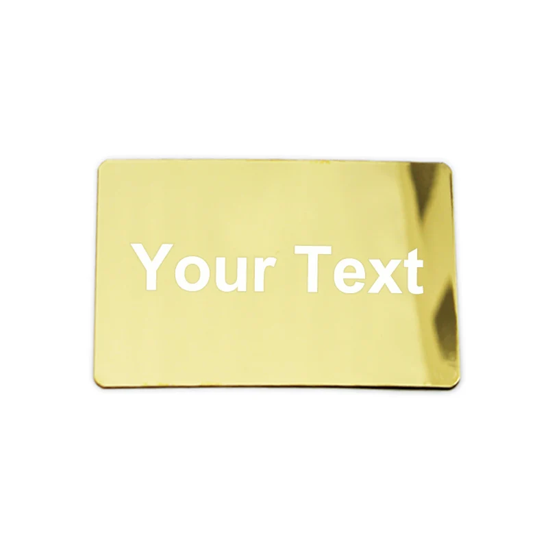 

Индивидуальная металлическая визитная карточка из нержавеющей стали, почтовая табличка, персонализированная вывеска с выгравированным текстом, металлические бирки с идентификацией предприятия