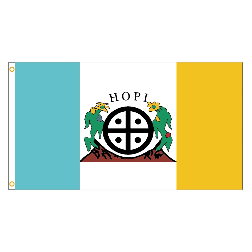 

3jflag 3x5фрейс 90x150 см Американский флаг США нация Hopi