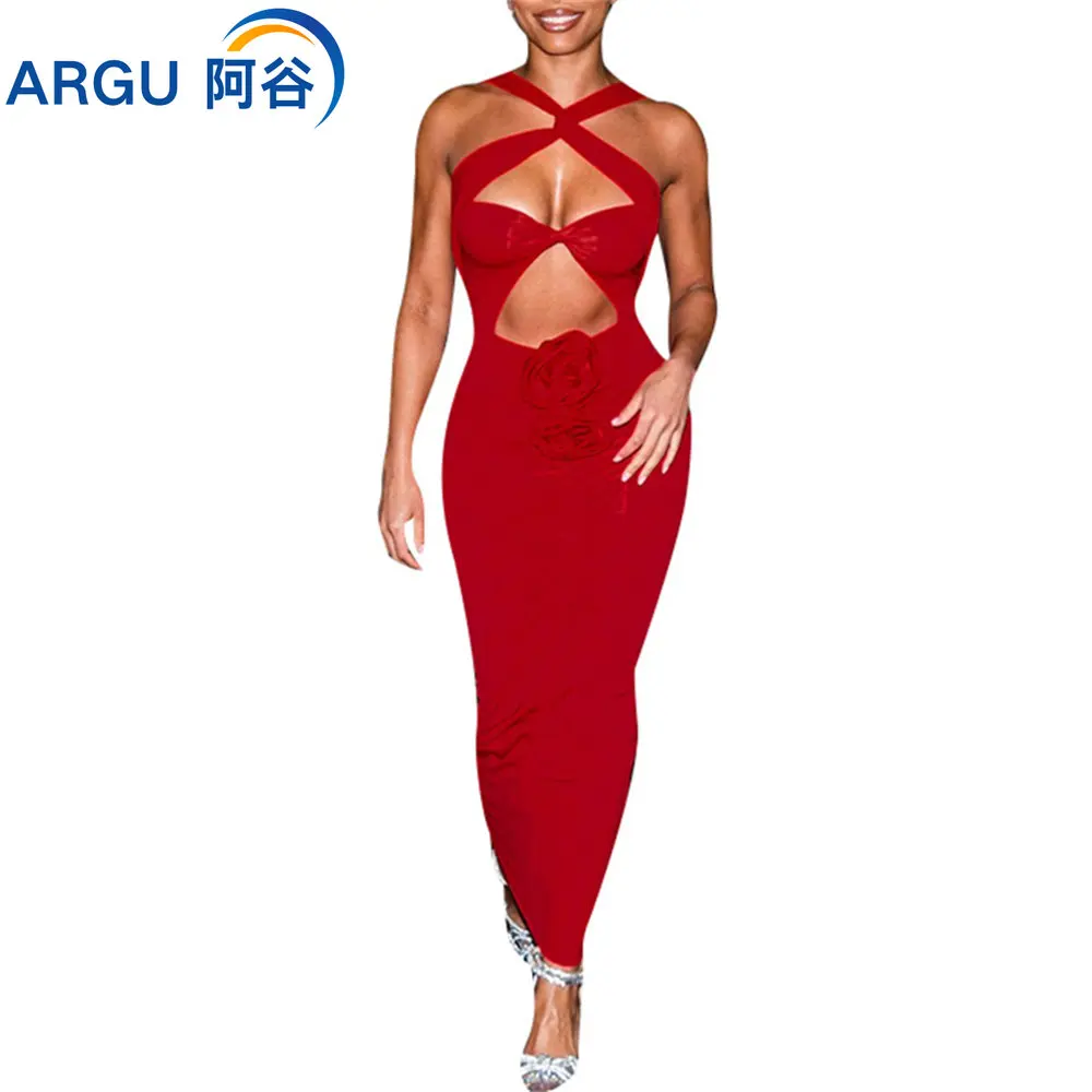 

Glitter Dress Women Backless Dress Cut Out Bodycon Dress Sundress Halter Sexy Club Party Dresses 2023 Summer Mini Dress crop top