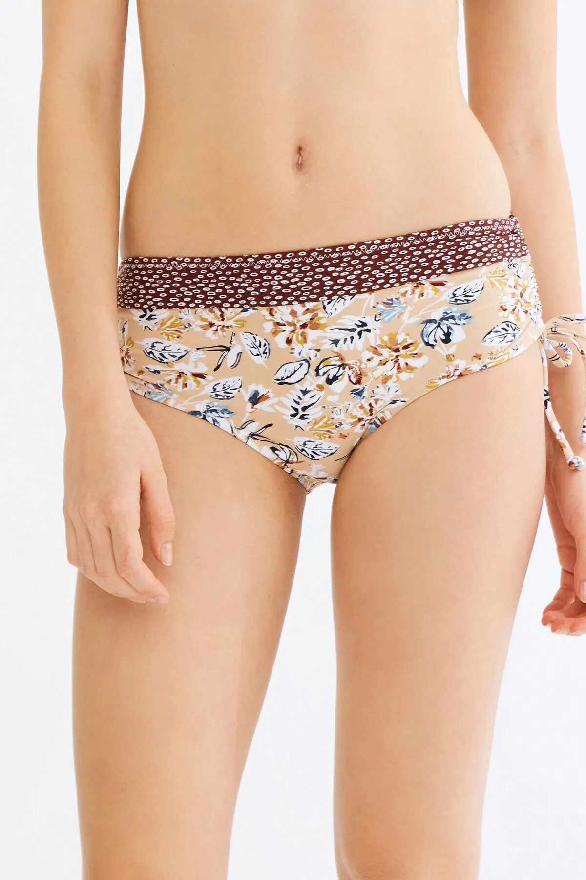 

Women's Bikini Brown Printed Bikini Bottoms Swimwear Lady Swimsuit Sexy Bikini 2022 New Push Up Bikini Set Suit