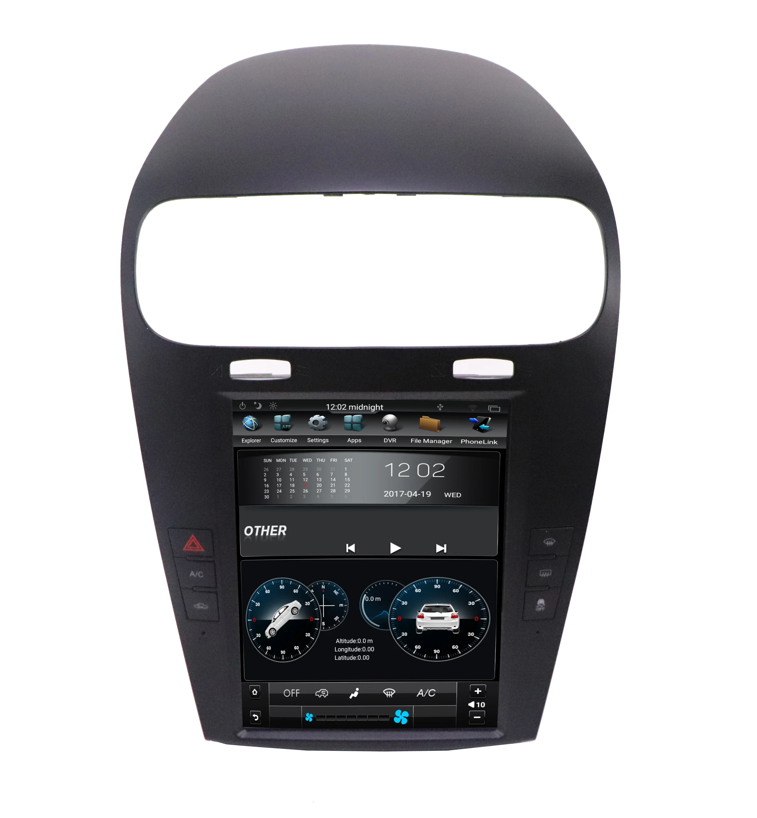 

Wholesale 9.7'' Style Android9.0 Car DVD Player For Dodge Journey Fiat Freement Car Radio With GPS Wifi BT Playstore