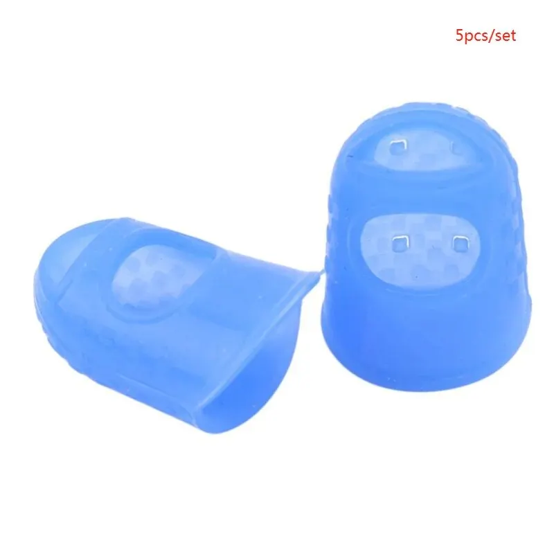 

Силиконовые защитные чехлы для пальцев гитаристов, 5 шт.