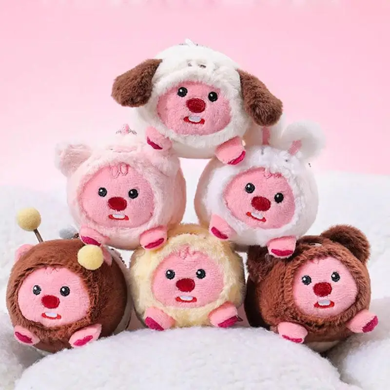 

Новая плюшевая кукла Kawali MINISO Loopy, украшение для домашних животных, мягкая подвеска, милые рождественские игрушки для детей, подарок для друга, подарок на день рождения для девочек