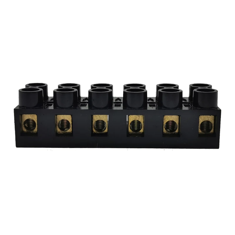 

JX5-2006 terminal block all copper 20A6P fixed base X5 plastic insulated wire connector column