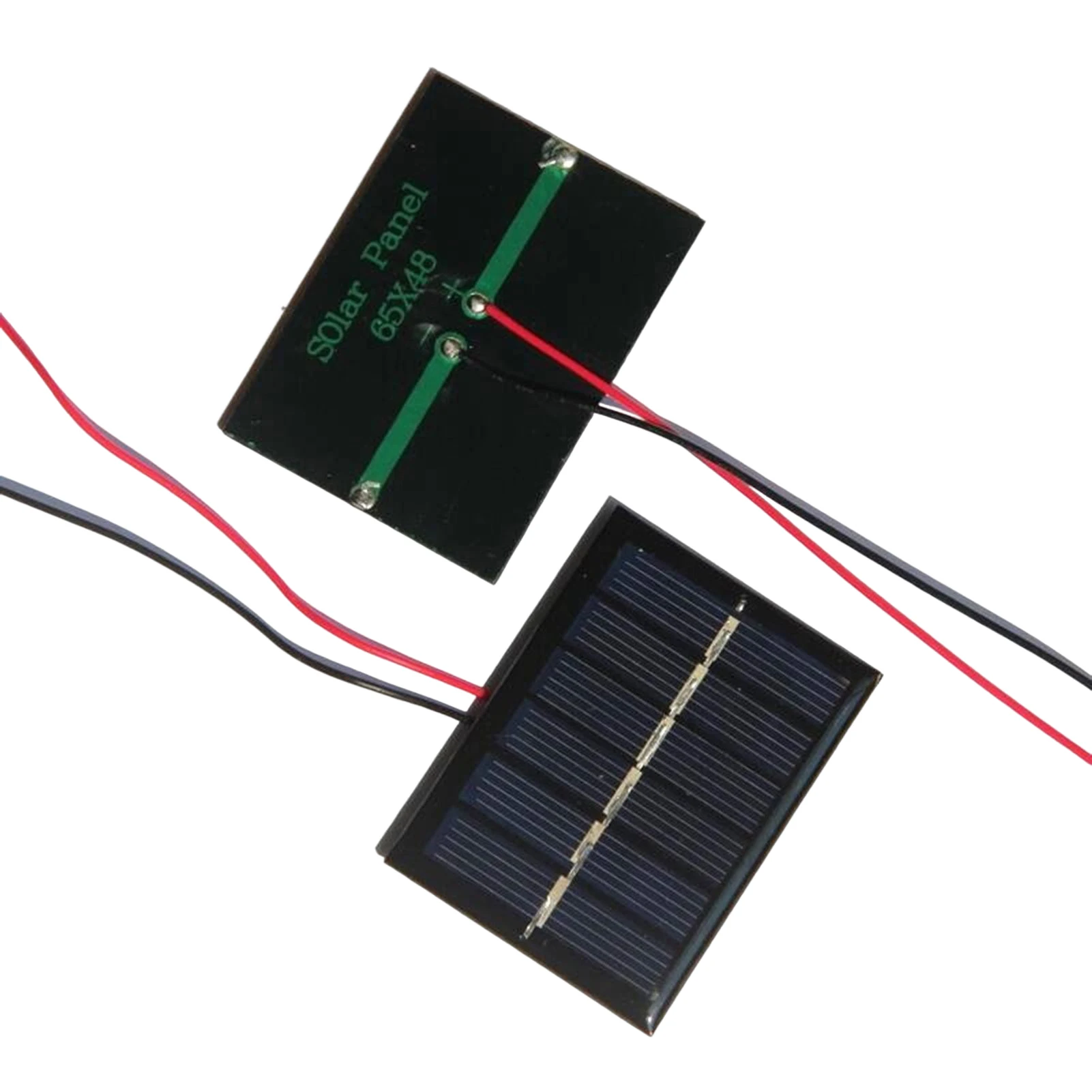 Small Solar Panel with Wire with Excellent Low Light Effect 
