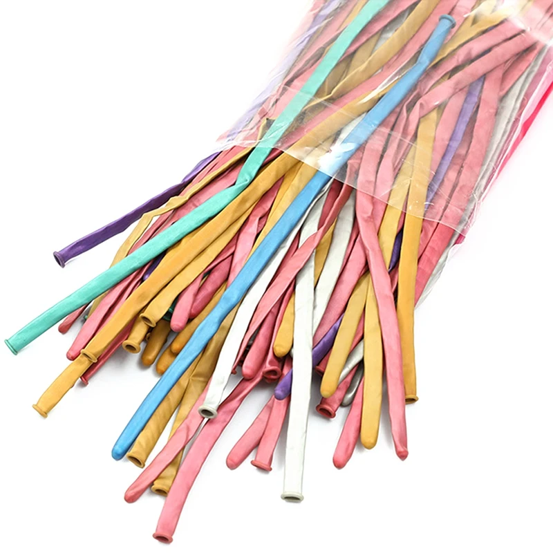 

Metallic Long Strip Magic Balloons Birthday Party Wedding Magic Balloons Balloon Party Decor