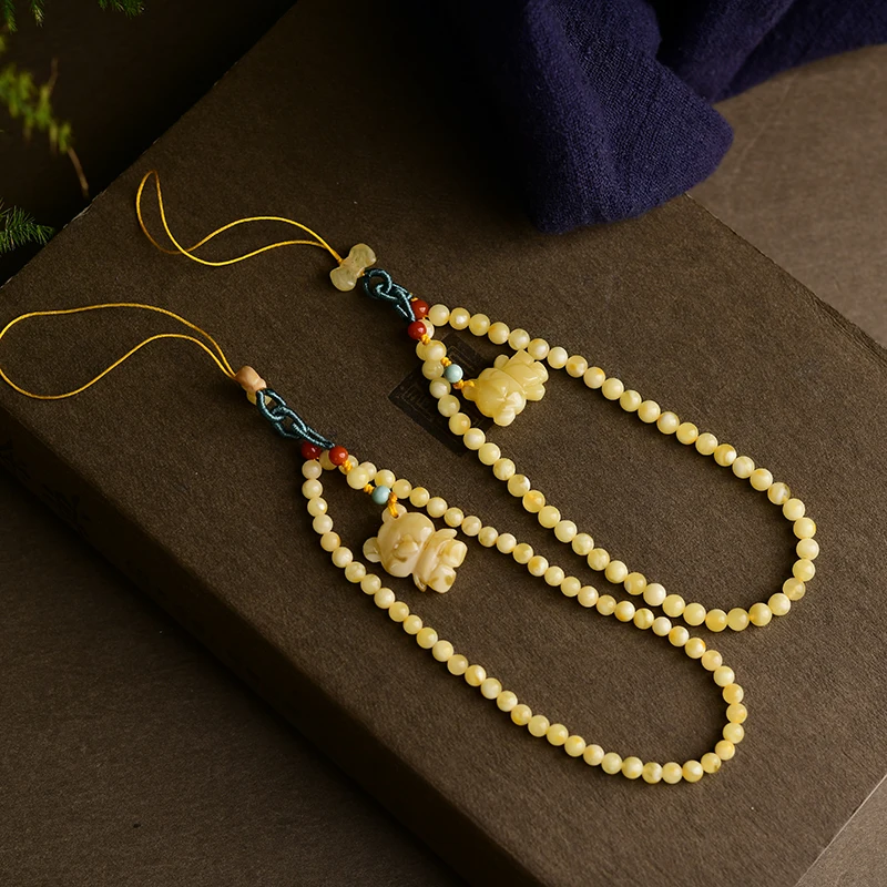 Сумка на ремешке для мобильного телефона из натурального пчелиного воска с