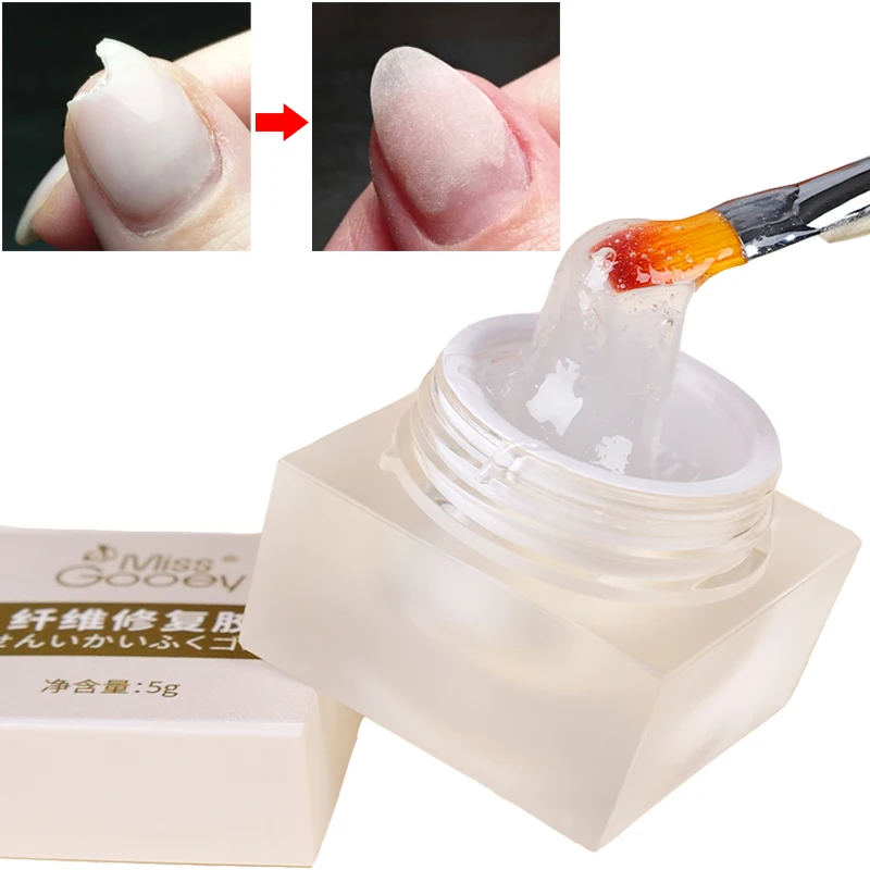 

Гель из стеклопластика для восстановления ногтей, 5 мл