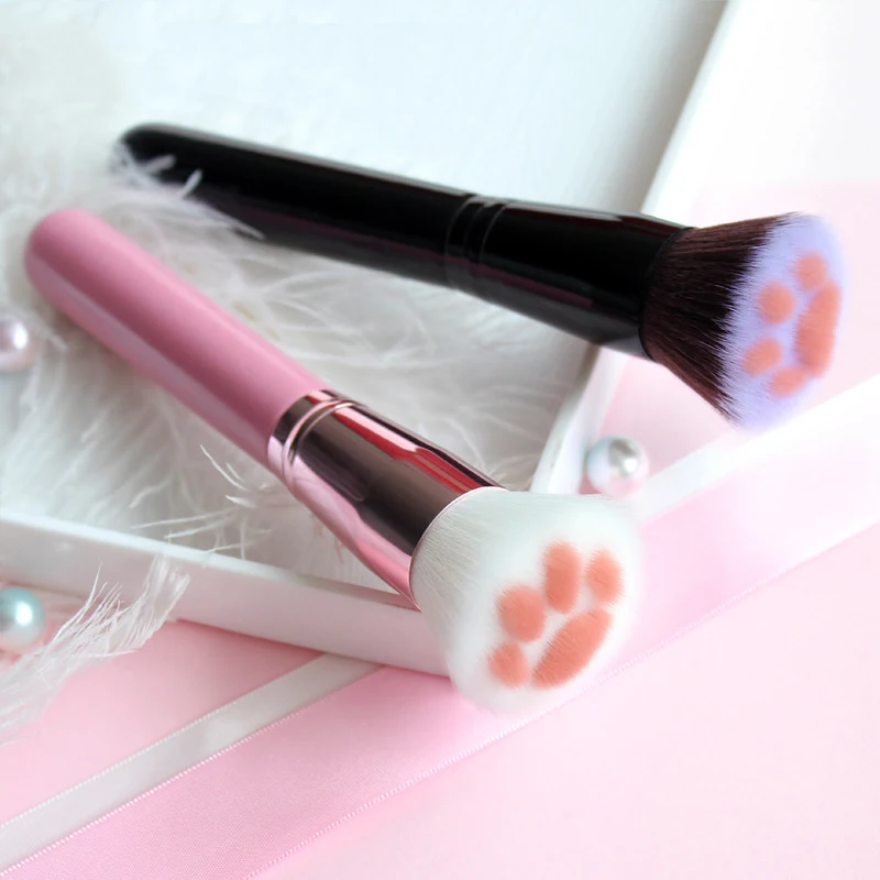 

Cat Claw Makeup Brushes Cute Paw Cosmetic Brush Foundation Loose Powder Face Blush Makeup Brush Portable Cosmetic Tool For Women