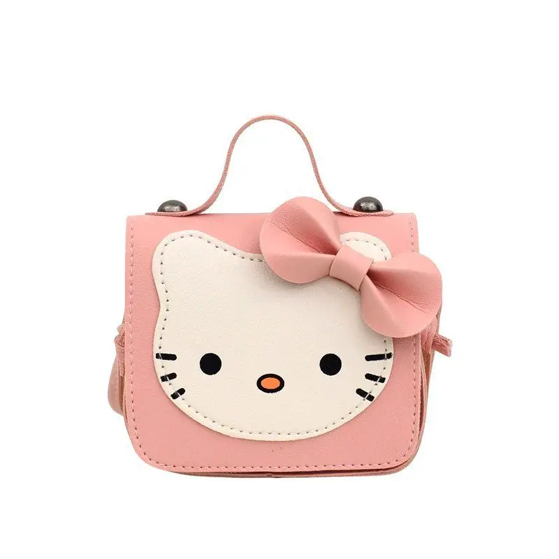 

Hello Kitty 2021 Korean cute kids backpack Mini messenger bag decorative seasonal replacement bag