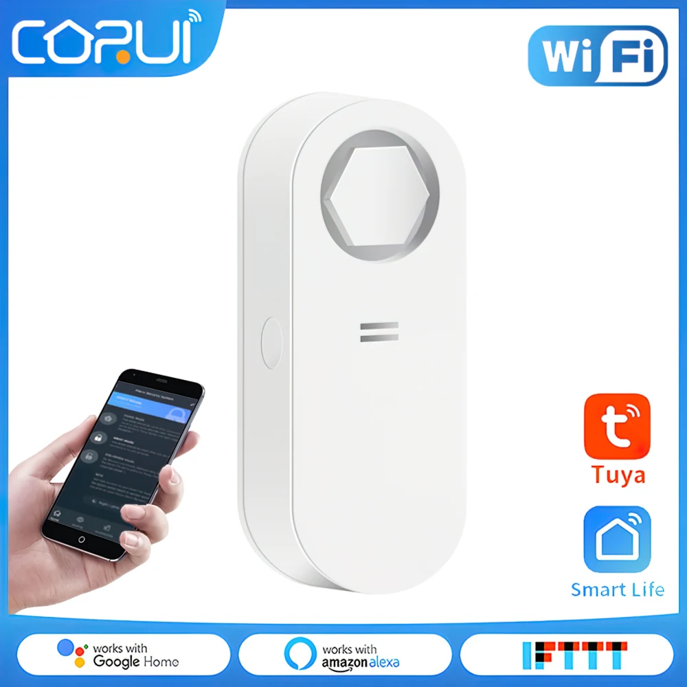 

Датчик утечки воды с сигналом Wi-Fi, 120 дБ