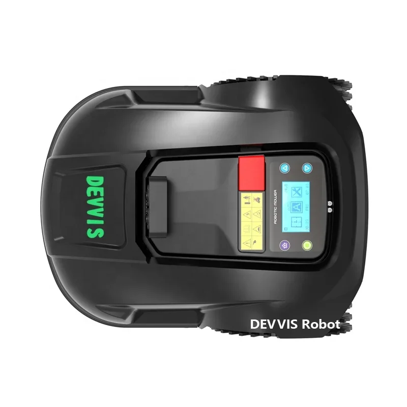 Новейшая Интеллектуальная Газонокосилка DEVVIS E1800U с ультразвуковым обходом