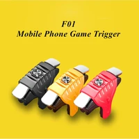 f01 mobile phone gaming accessories gamepad joystick trigger for pubg aim shooting game l1 r1 abs key button for iphone android