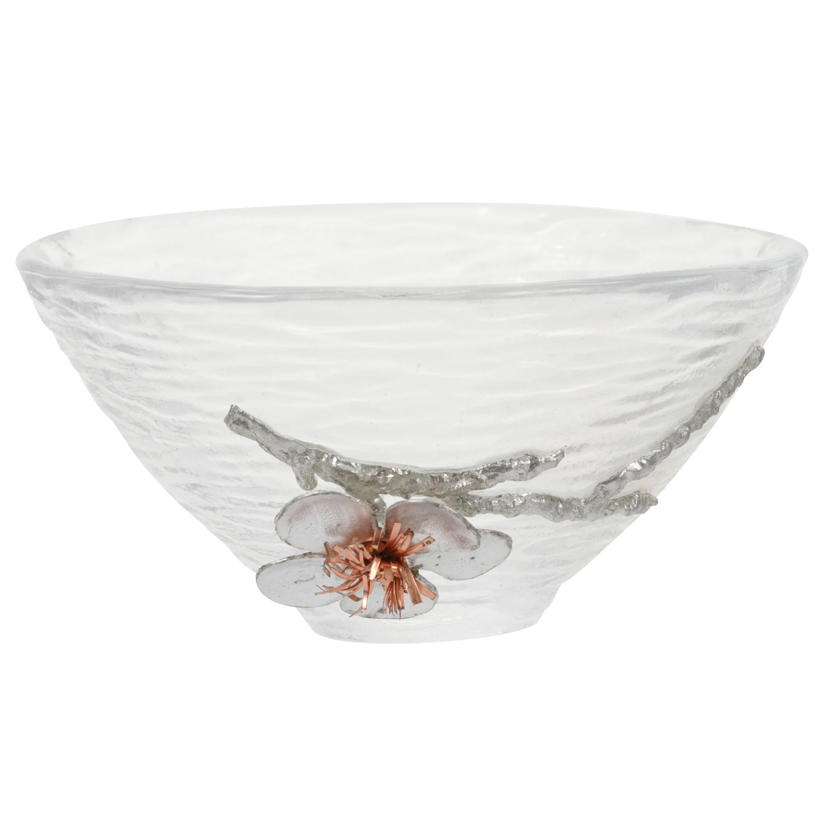 

1pc Delicate Glass Cups Plum Flower Drinking Cups Crafted Water Cup for Home