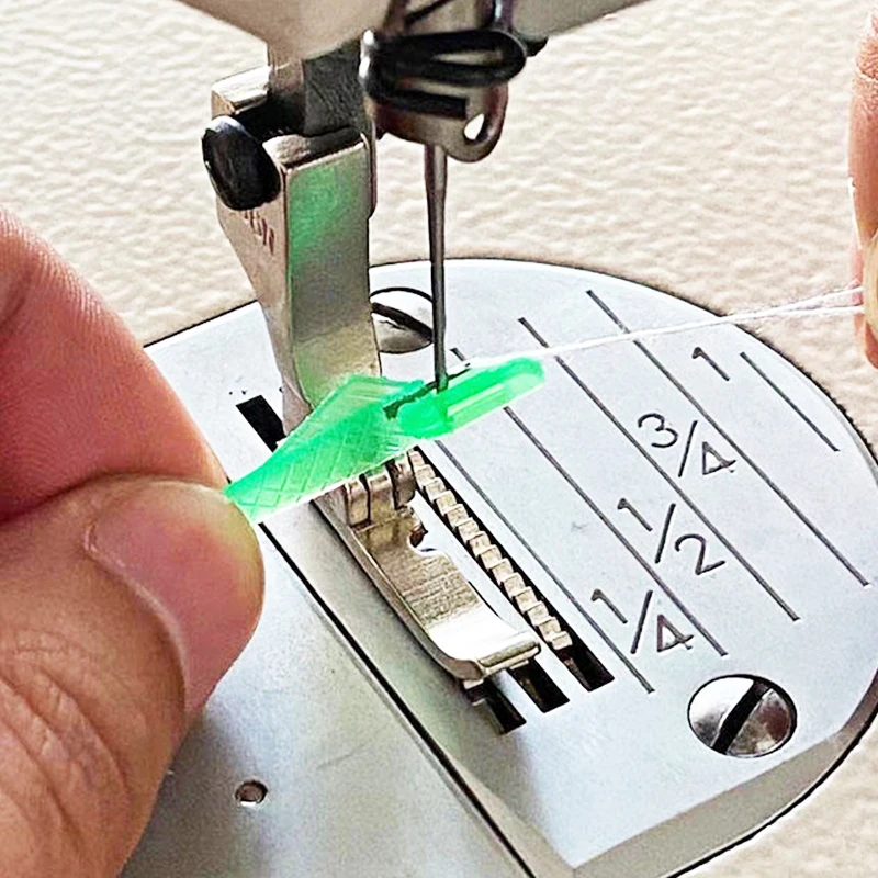 

10pcs Quickly Auto Needle Threader Diy Sewing Tools Green Fish Pink Yellow Threader Home Hand Sewing Automatic Thread Device