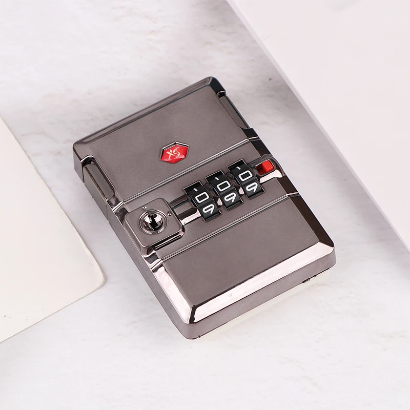 

Металлический замок с паролем, 3-значный кодовый замок, дорожный чемодан, багаж, сундук, аппаратный замок, кодовый шкафчик, подарочный чехол, навесной замок