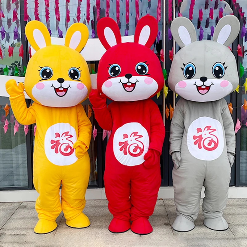 Милый Пасхальный костюм кролика костюм-талисман Забавный для косплея реквизит