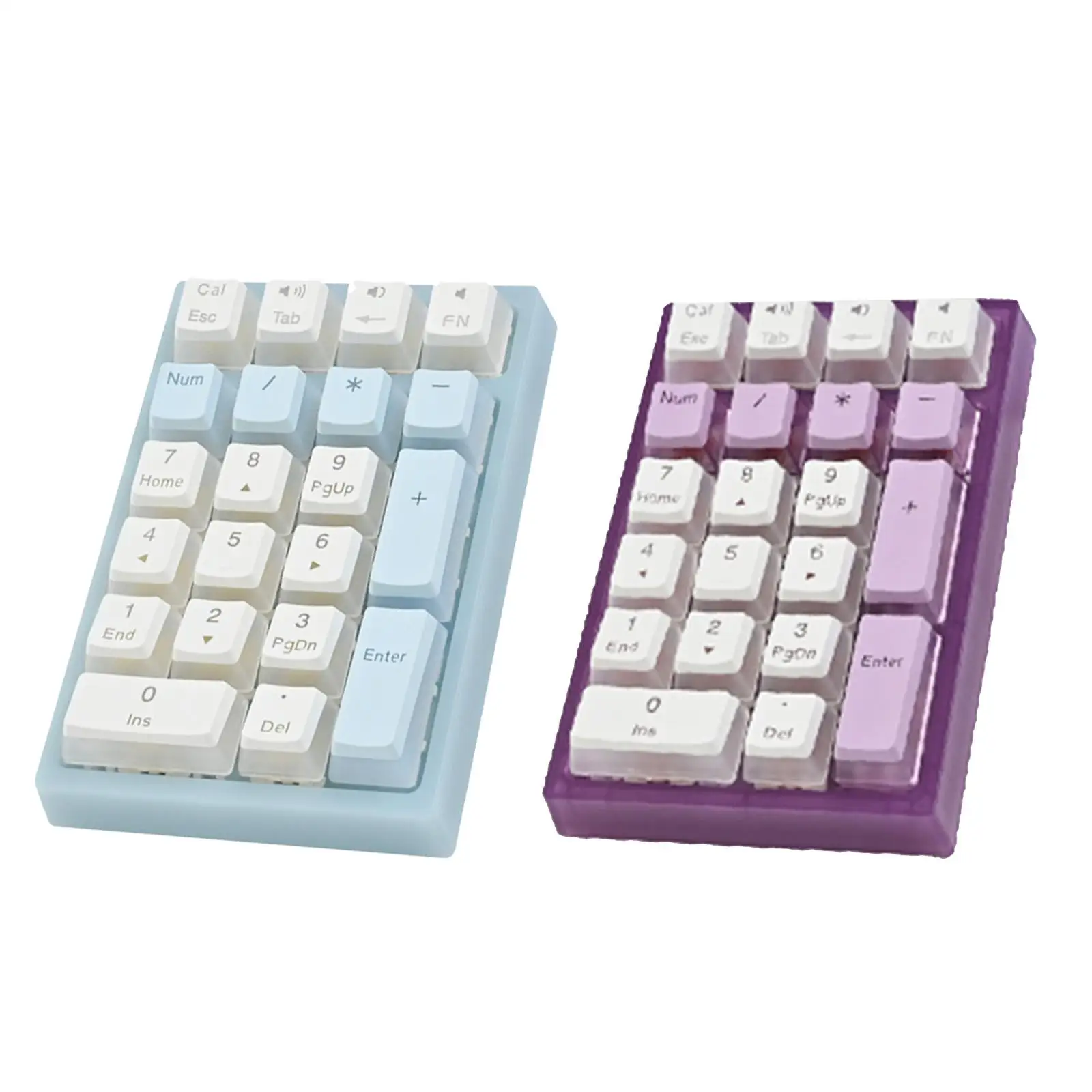 

Numeric Keypad Financial Accounting Keyboard USB Number Pad for Gaming Notebook Laptop 21 Keys Number Pad with RGB Backlit