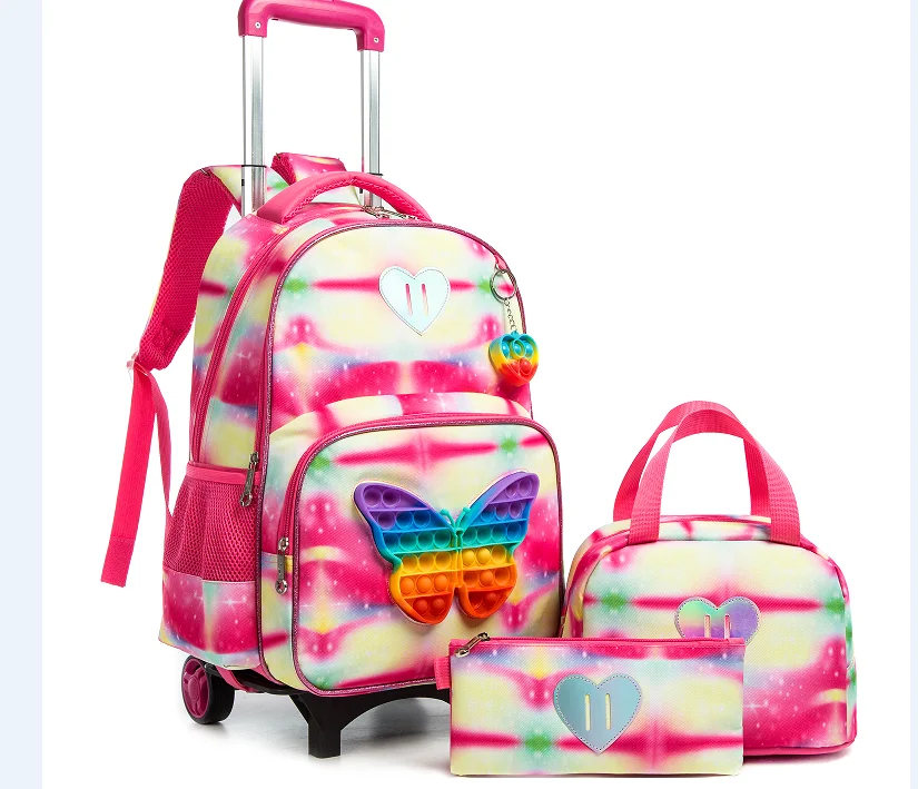 Rolling Backpack School Bags With Wheels