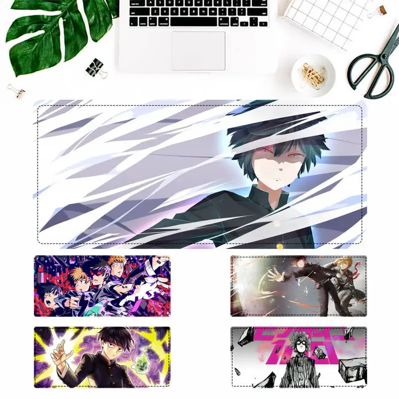 

Pattern Mob Psycho 100 Mouse Pad Gamer Keyboard Maus Pad Desk Mouse Mat Game Accessories For Overwatch