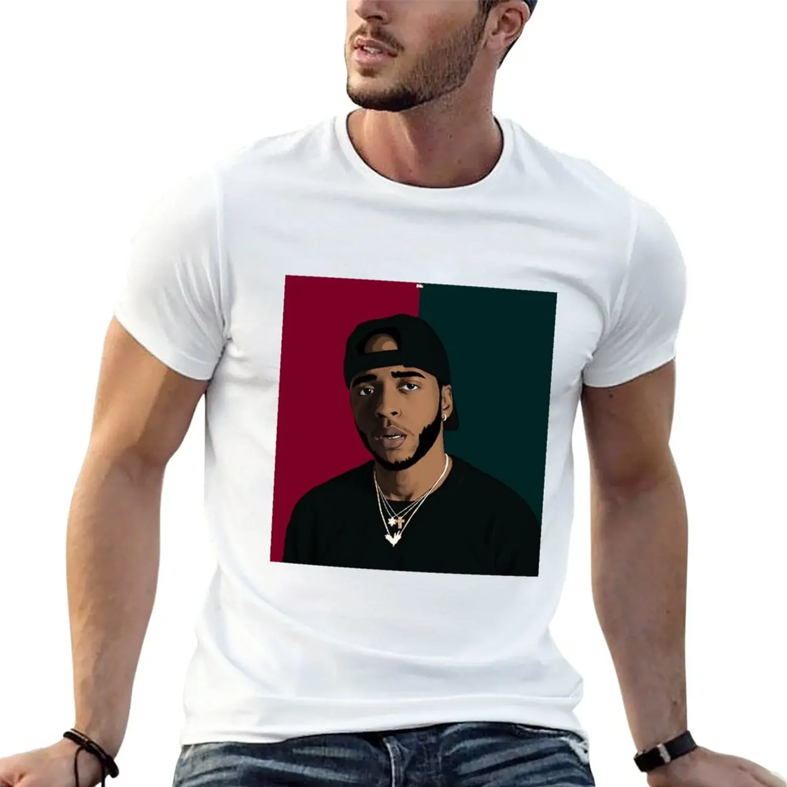 Футболка 6lack винтажная одежда эстетическая мужские футболки