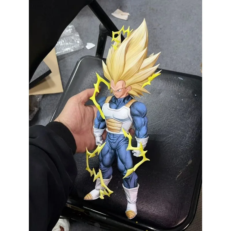 Фото Новая коллекционная фигурка Вегеты IV из аниме Dragon Ball: Супер Сайян 3, модель-игрушка, украшение для стола, статуэтка из ПВХ, предзаказ, подарки №2