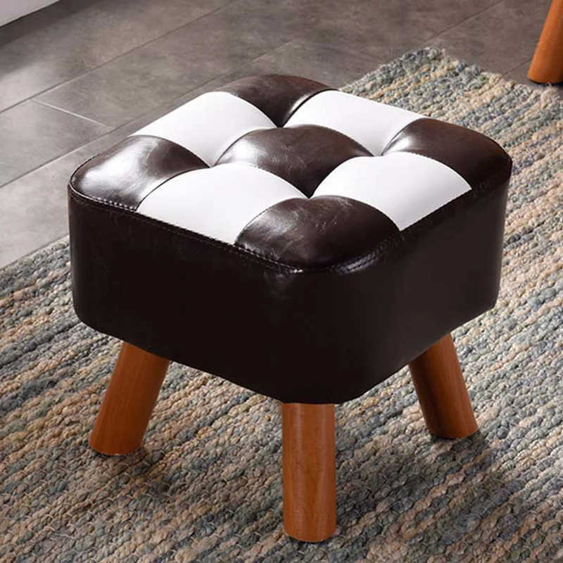 

Nordic Foot Stool Modern Design Small Space Coffee Table Entryway Stool Bedroom Vanity Stool Mueble Furniture Living Room