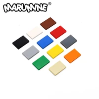 marumine moc bricks 2x3 flat tile compatible with 26603 40pcs assembles particles building block parts constructor diy model kit