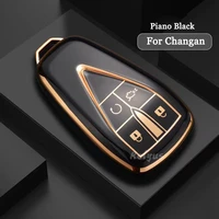 tpu car key protected case cover for changan cs35plus cs55plus cs75plus 2019 2020 key holder auto accessories