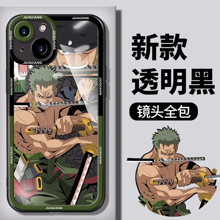 

One Piece Luffy Zoro Sanji Ace Phone Case For iPhone 13 12 11 Pro Max Mini XR XS MAX X 8 7 6 plus SE 2020 Back Cover